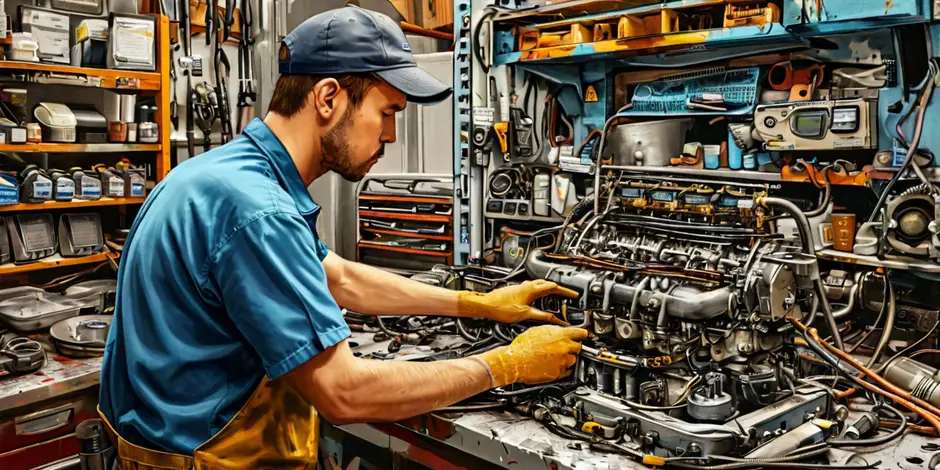 Регулировка клапанов Митсубиси Автопогрузчик