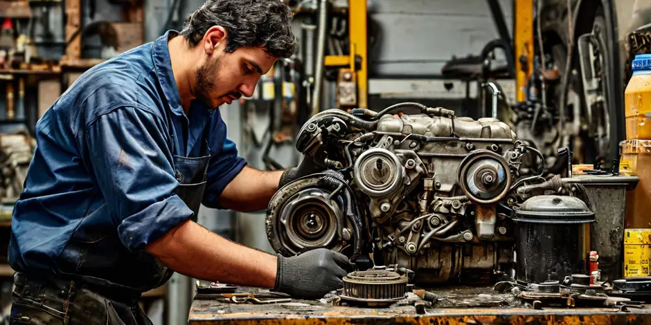 Замена масла в двигателе и масляного фильтра Митсубиси Л200