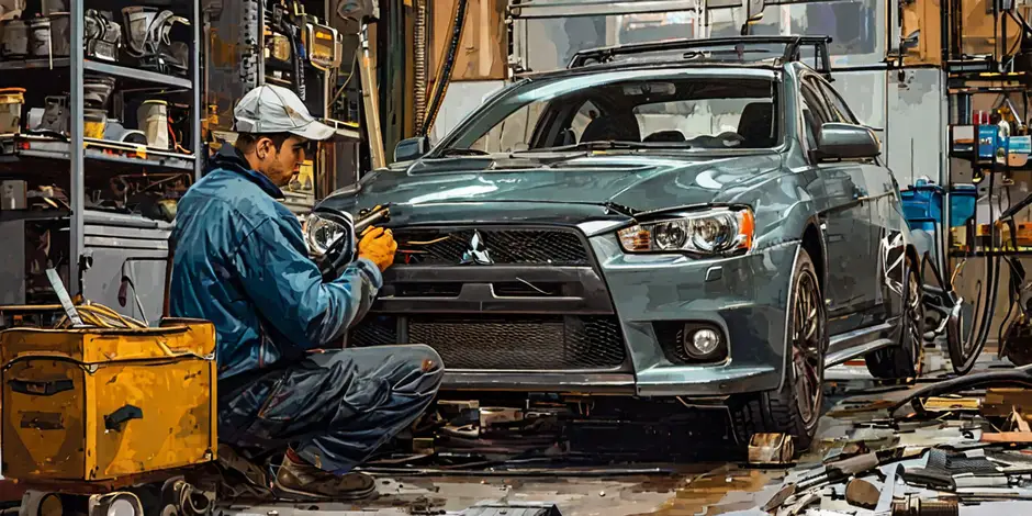 Замер компрессии Митсубиси Паджеро/Монтеро IV