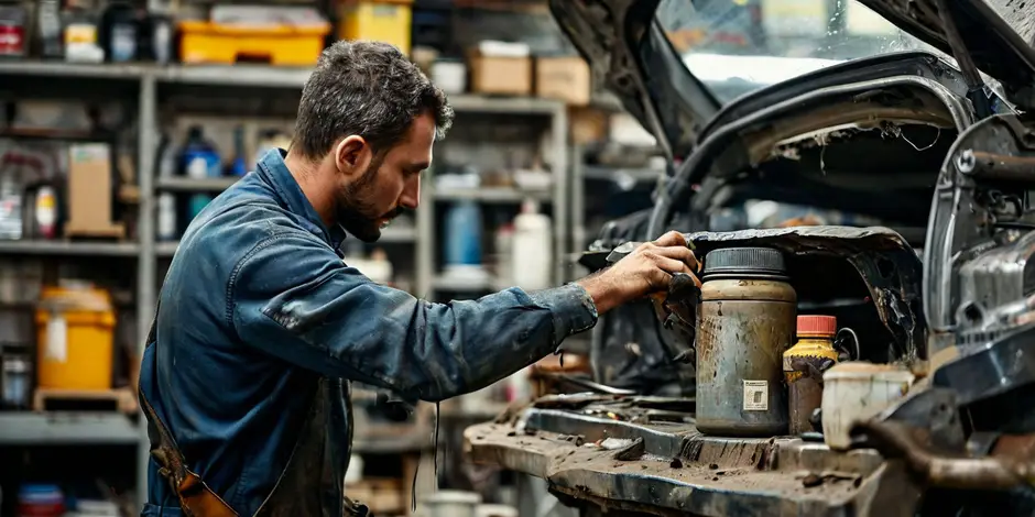 Замена масла моторного Митсубиси АСХ