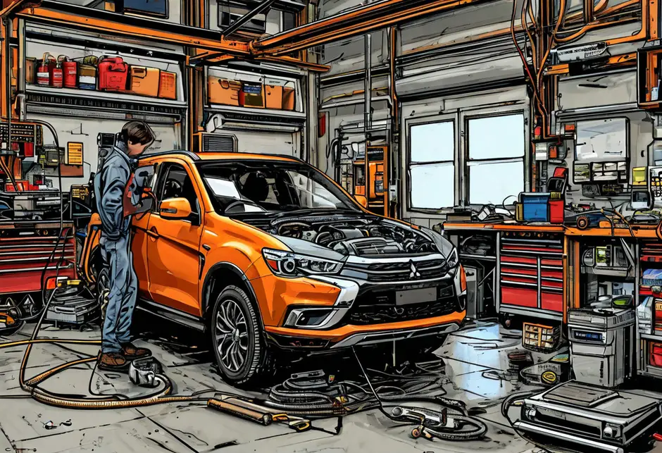 Электромеханические работы Митсубиси Автопогрузчик