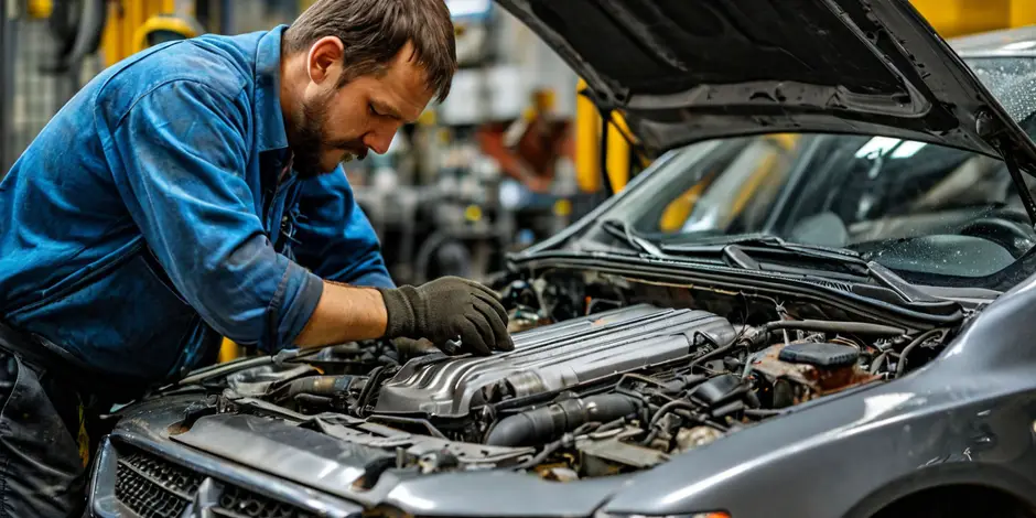 Снятие/установка клапанной крышки Митсубиси Автопогрузчик