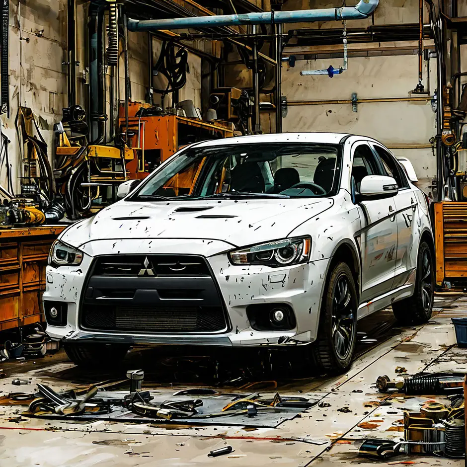 Снятие и установка защиты картера Митсубиси Автопогрузчик